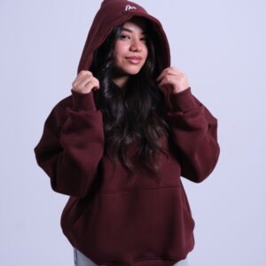 Burgundy Unisex Hoodie