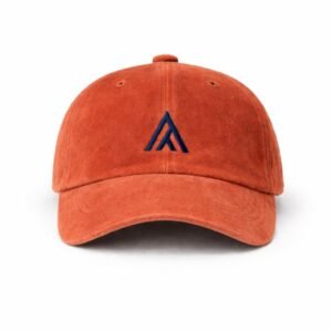 Cotton washed Orange Cap