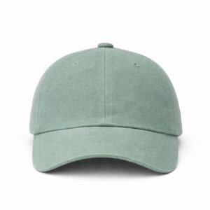 Velvet Mint Green Cap